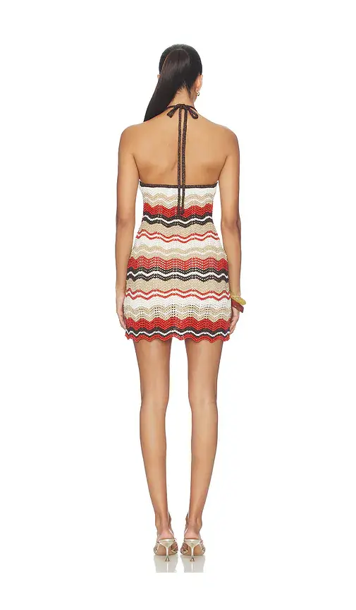 Runaway The Label Vernanza Halter Knit Mini Dress | Thumbnail 3