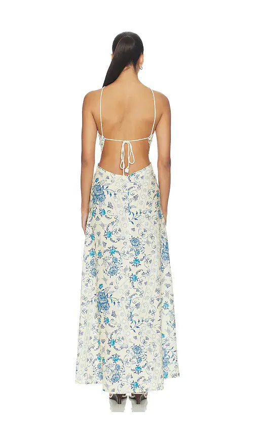 Agua Bendita Indira Bleu Dress | Thumbnail 3 Agua Bendita Indira Bleu Dress | Thumbnail 3