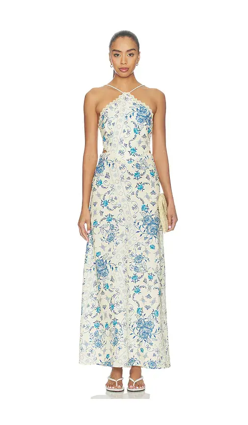 Agua Bendita Indira Bleu Dress | Image 1 Agua Bendita Indira Bleu Dress | Image 1