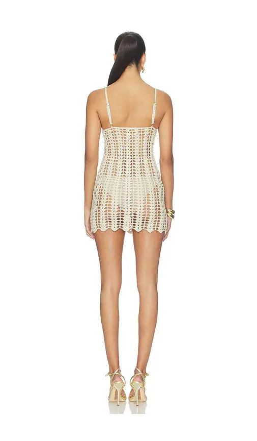 superdown Magnolia Crochet Mini Dress | Thumbnail 3 superdown Magnolia Crochet Mini Dress | Thumbnail 3