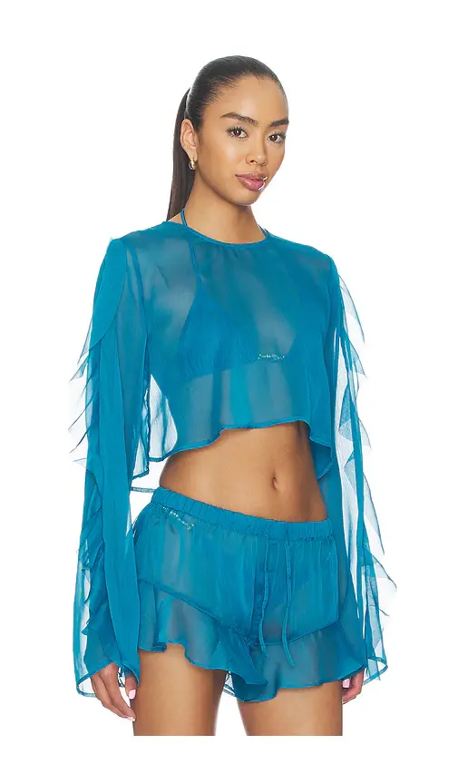 Shani Shemer Thoma Cropped Shirt | Thumbnail 2 Shani Shemer Thoma Cropped Shirt | Thumbnail 2