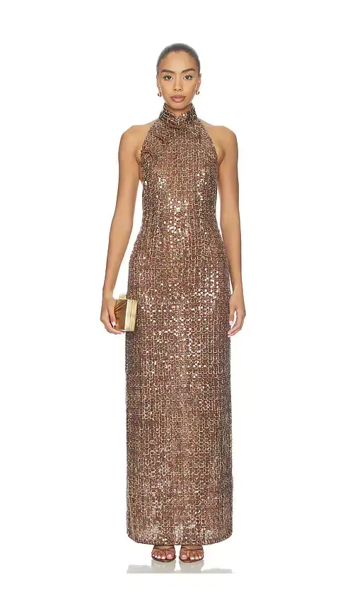 SAU LEE Gracie Sequin Dress | Image 1 SAU LEE Gracie Sequin Dress | Image 1