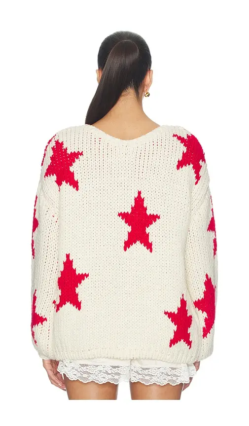 MORE TO COME Amyra V Neck Sweater | Thumbnail 3