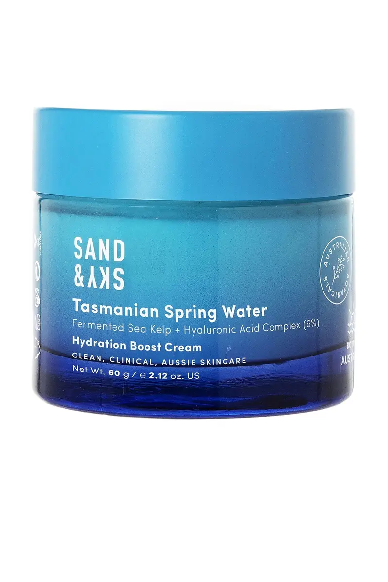 Sand & Sky Tasmanian Spring Water Hydration Boost Cream