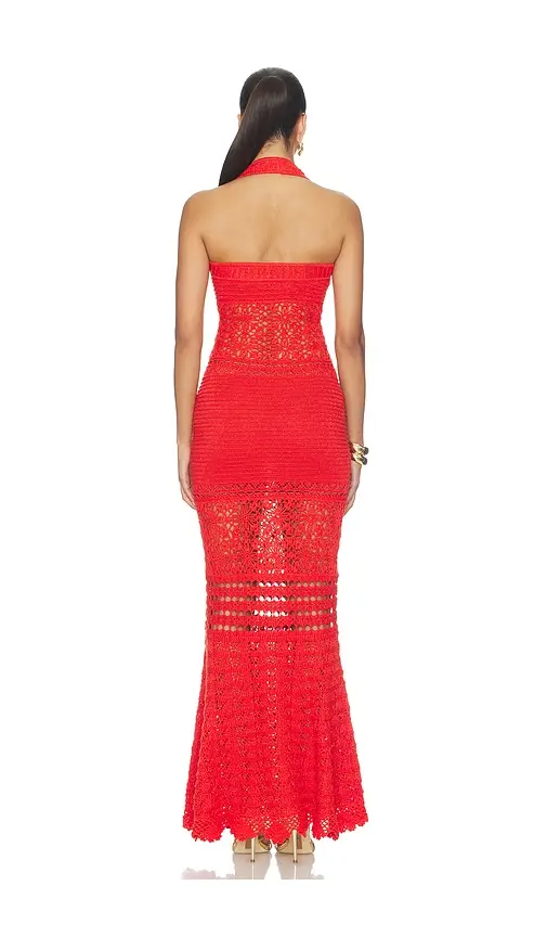 Retrofête Peggie Crochet Dress | Thumbnail 3