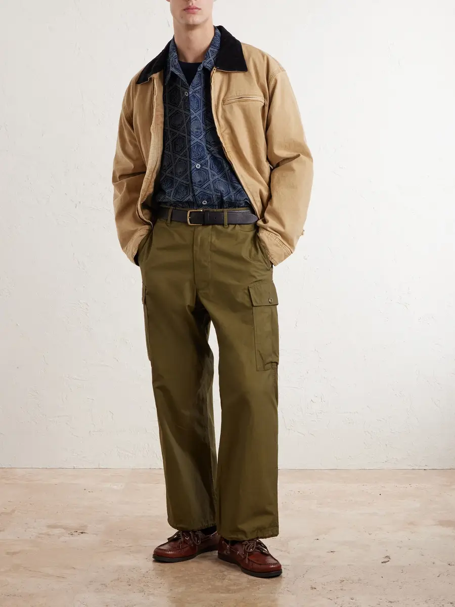 RRL Printed Linen and Cotton-Blend Shirt - Men | Thumbnail 2 RRL Printed Linen and Cotton-Blend Shirt - Men | Thumbnail 2