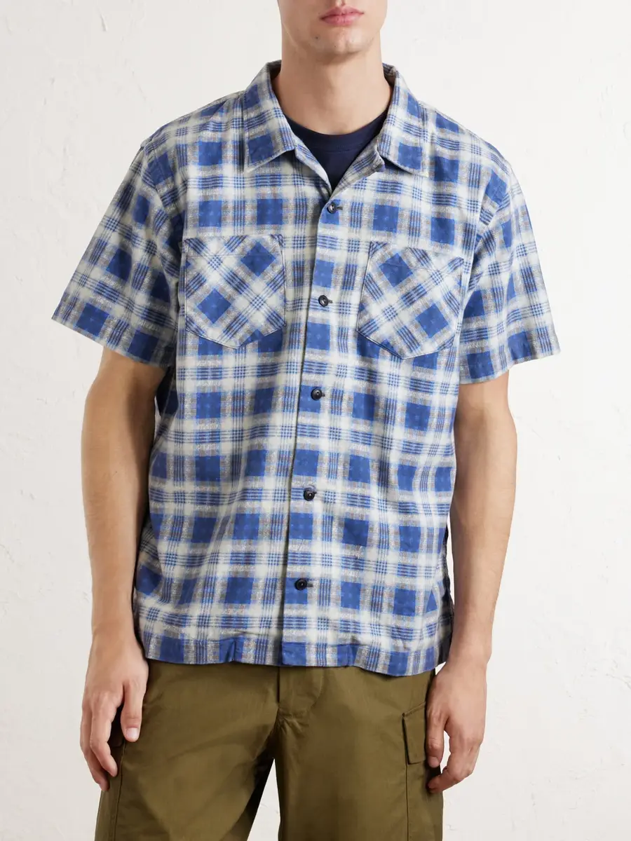 RRL Checked Brushed Cotton Shirt - Men | Thumbnail 3 RRL Checked Brushed Cotton Shirt - Men | Thumbnail 3