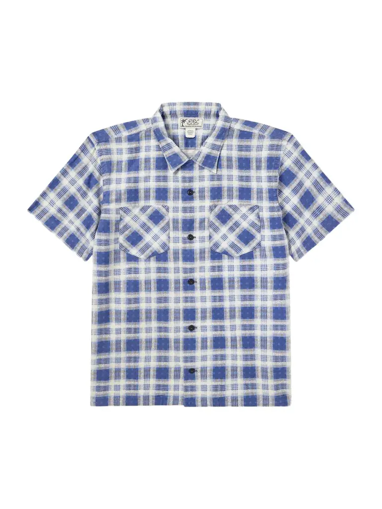 RRL Checked Brushed Cotton Shirt - Men | Image 1 RRL Checked Brushed Cotton Shirt - Men | Image 1