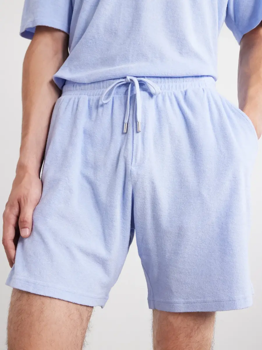 Frescobol Carioca Augusto Terry Cotton and Linen Blend Shorts - Men | Thumbnail 5 Frescobol Carioca Augusto Terry Cotton and Linen Blend Shorts - Men | Thumbnail 5