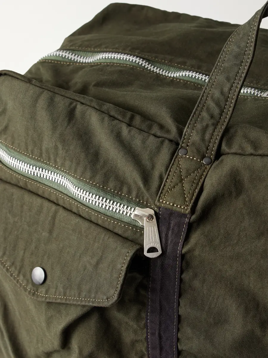Porter-Yoshida and Co 2Way Large Canvas Duffle Bag - Men | Thumbnail 5 Porter-Yoshida and Co 2Way Large Canvas Duffle Bag - Men | Thumbnail 5