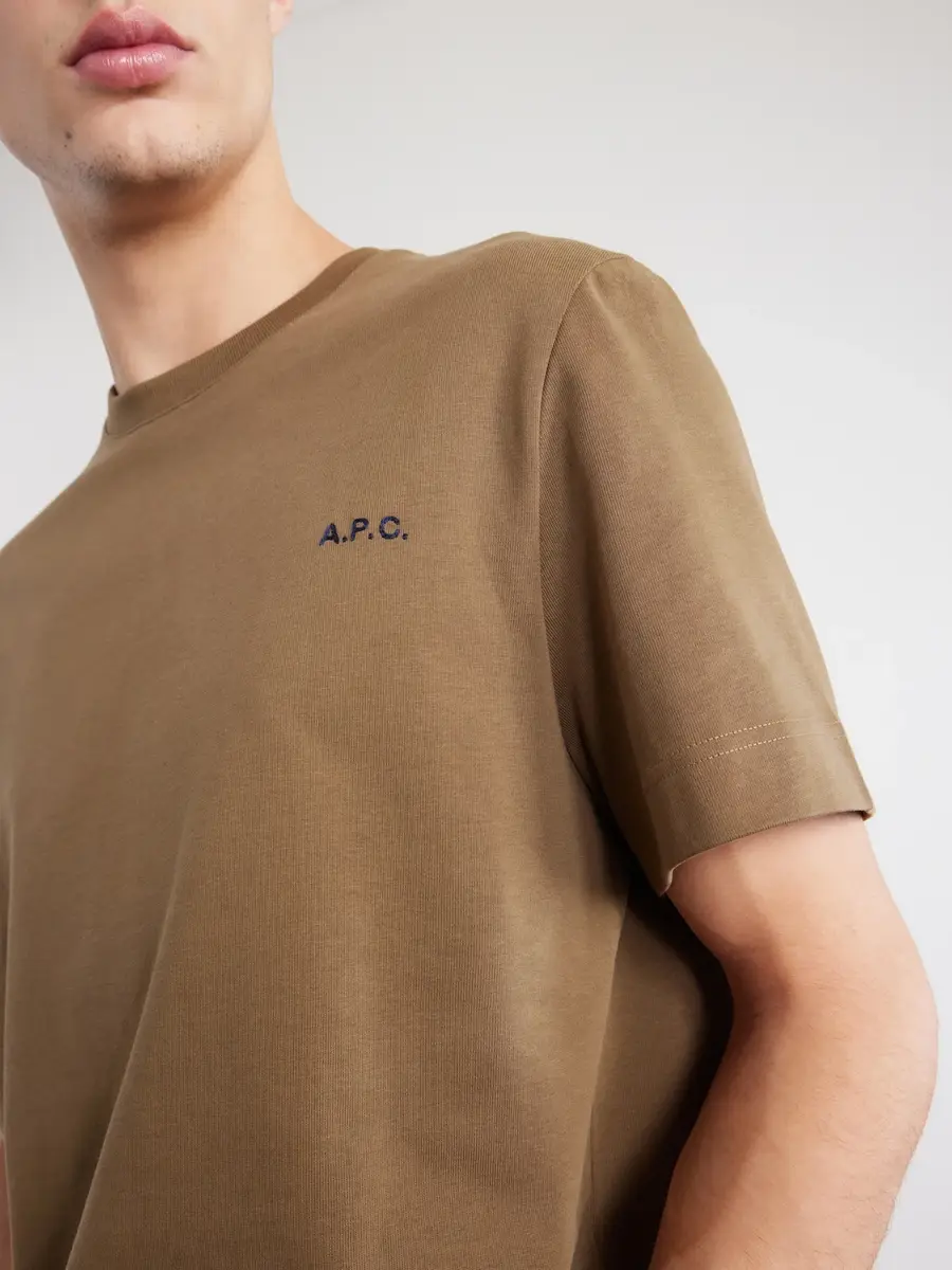 A.P.C. Oliver Logo-Embroidered Cotton-Jersey T-Shirt - Men | Thumbnail 5 A.P.C. Oliver Logo-Embroidered Cotton-Jersey T-Shirt - Men | Thumbnail 5