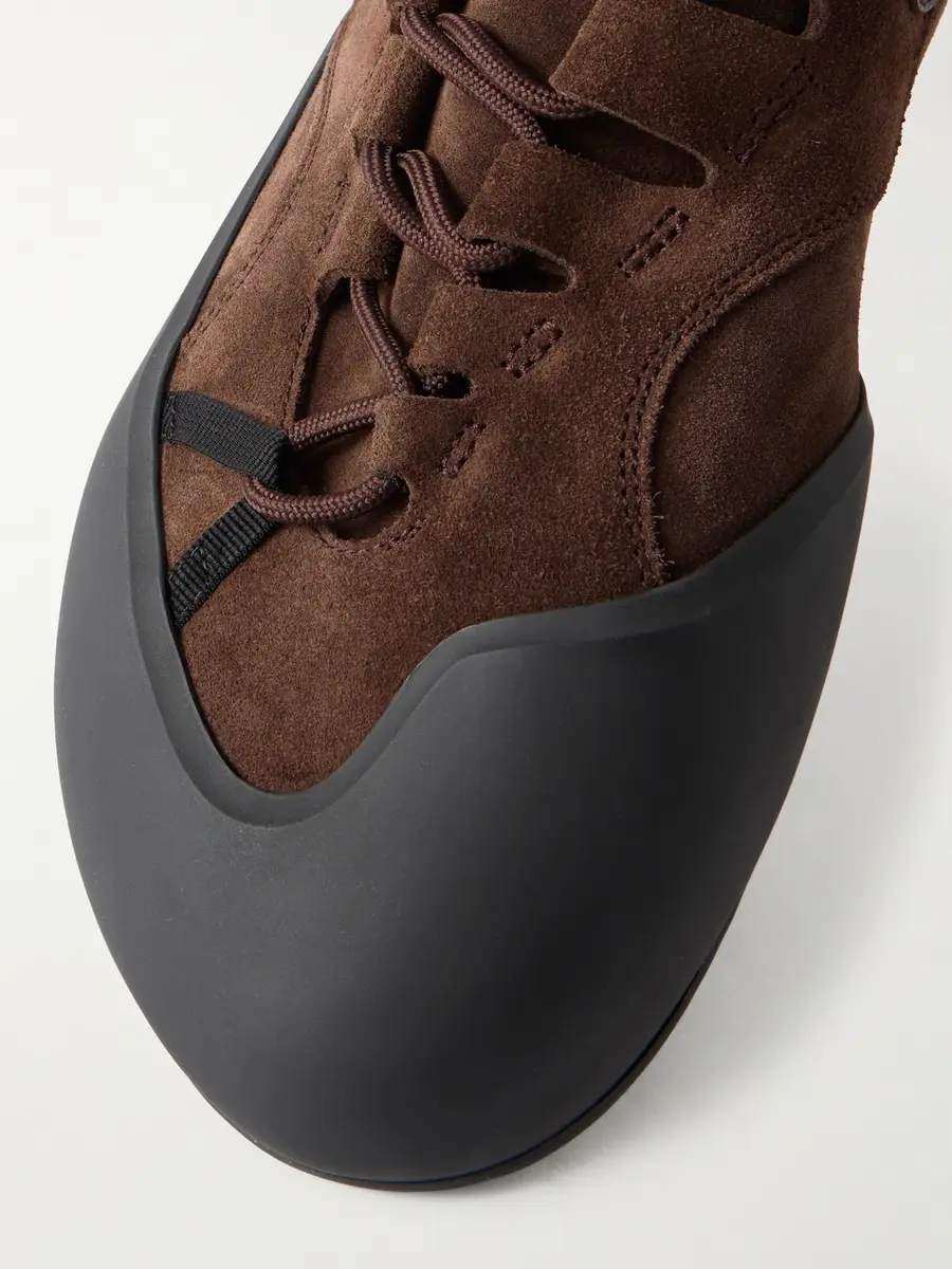 Loewe Grip Logo-Appliquéd Trimmed-Suede Sneakers - Men | Thumbnail 5 Loewe Grip Logo-Appliquéd Trimmed-Suede Sneakers - Men | Thumbnail 5
