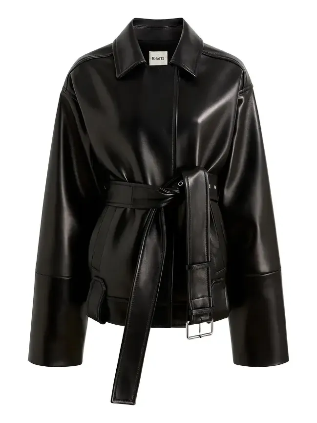 Alder Jacket In Black Leather