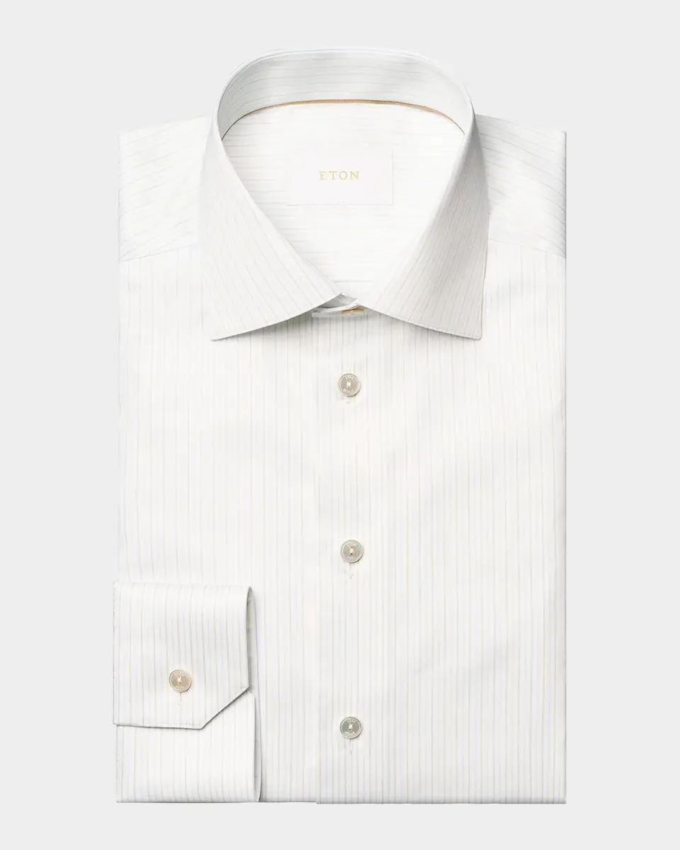 Eton Men's Elevated Supima Cotton Dress Shirt | Thumbnail 2 Eton Men's Elevated Supima Cotton Dress Shirt | Thumbnail 2