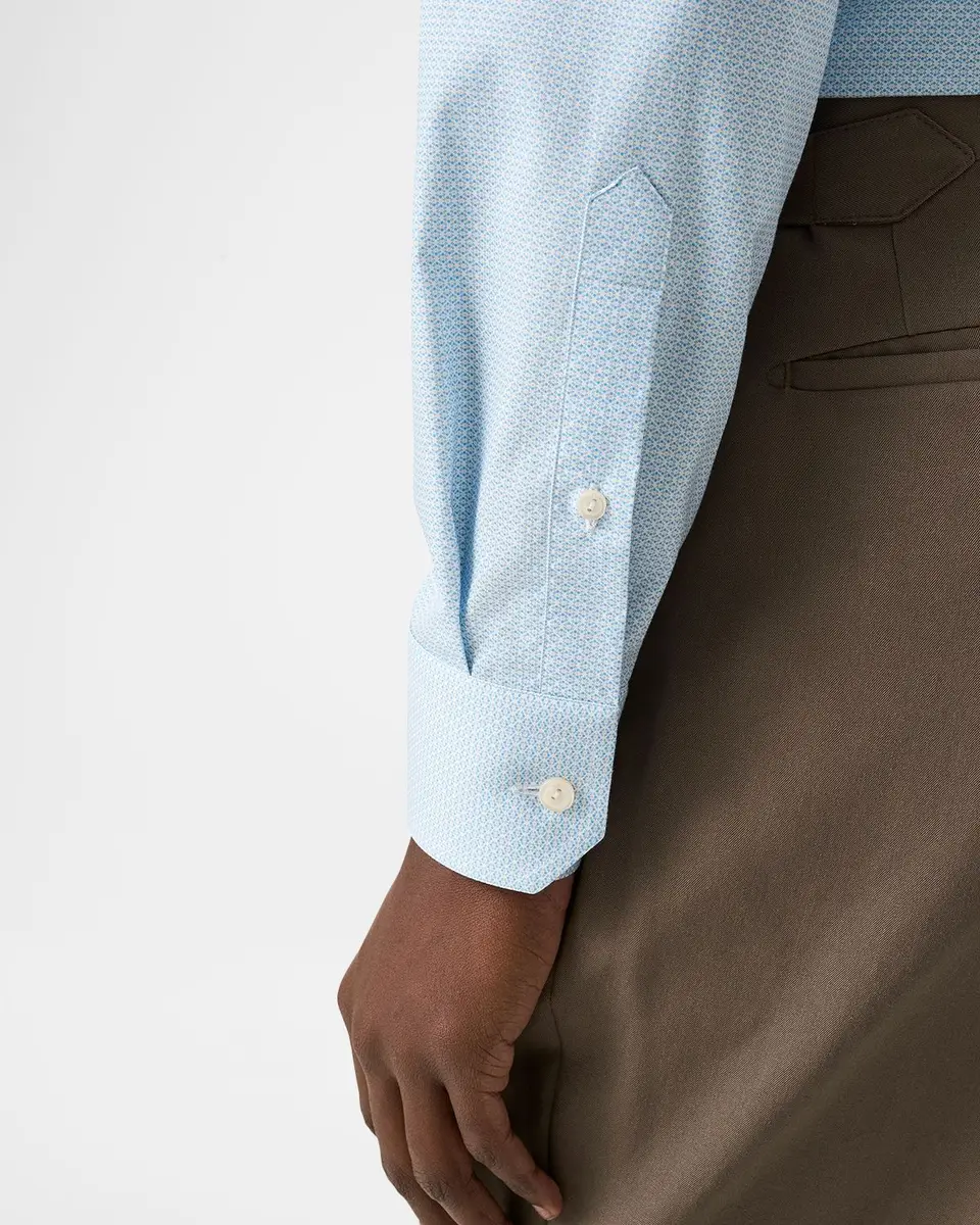 Eton Men's Signature Twill Contemporary-Fit Dress Shirt | Thumbnail 8 Eton Men's Signature Twill Contemporary-Fit Dress Shirt | Thumbnail 8