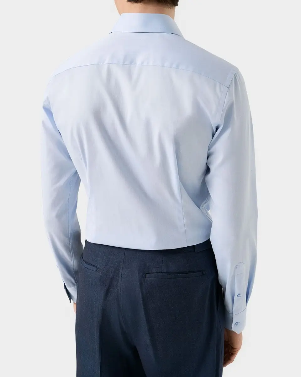 Eton Men's Signature Twill Contemporary-Fit Dress Shirt | Thumbnail 3 Eton Men's Signature Twill Contemporary-Fit Dress Shirt | Thumbnail 3