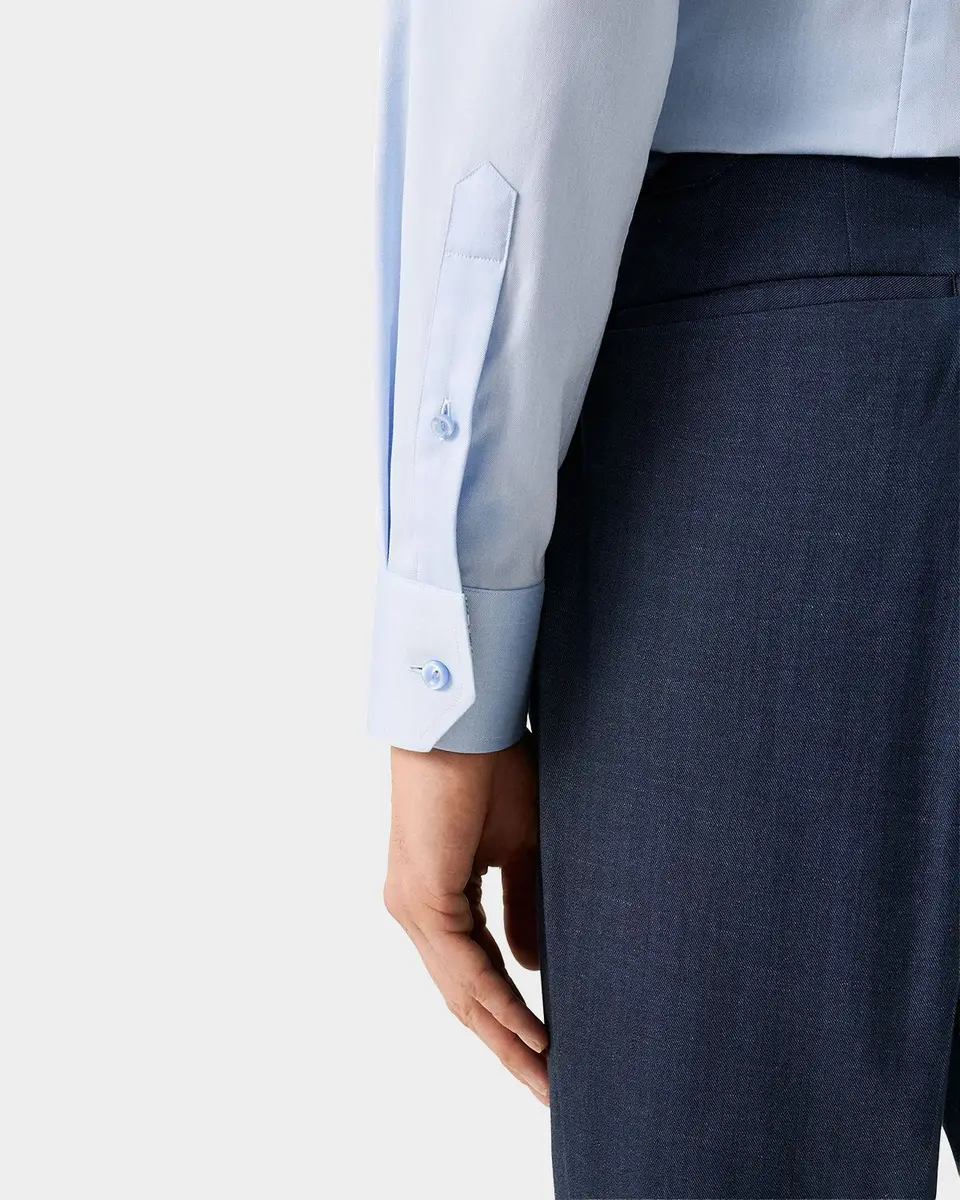 Eton Men's Signature Twill Contemporary-Fit Dress Shirt | Thumbnail 8 Eton Men's Signature Twill Contemporary-Fit Dress Shirt | Thumbnail 8