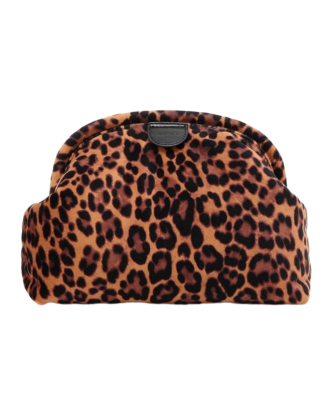 Falabella Leopard-Print Velvet Convertible Clutch