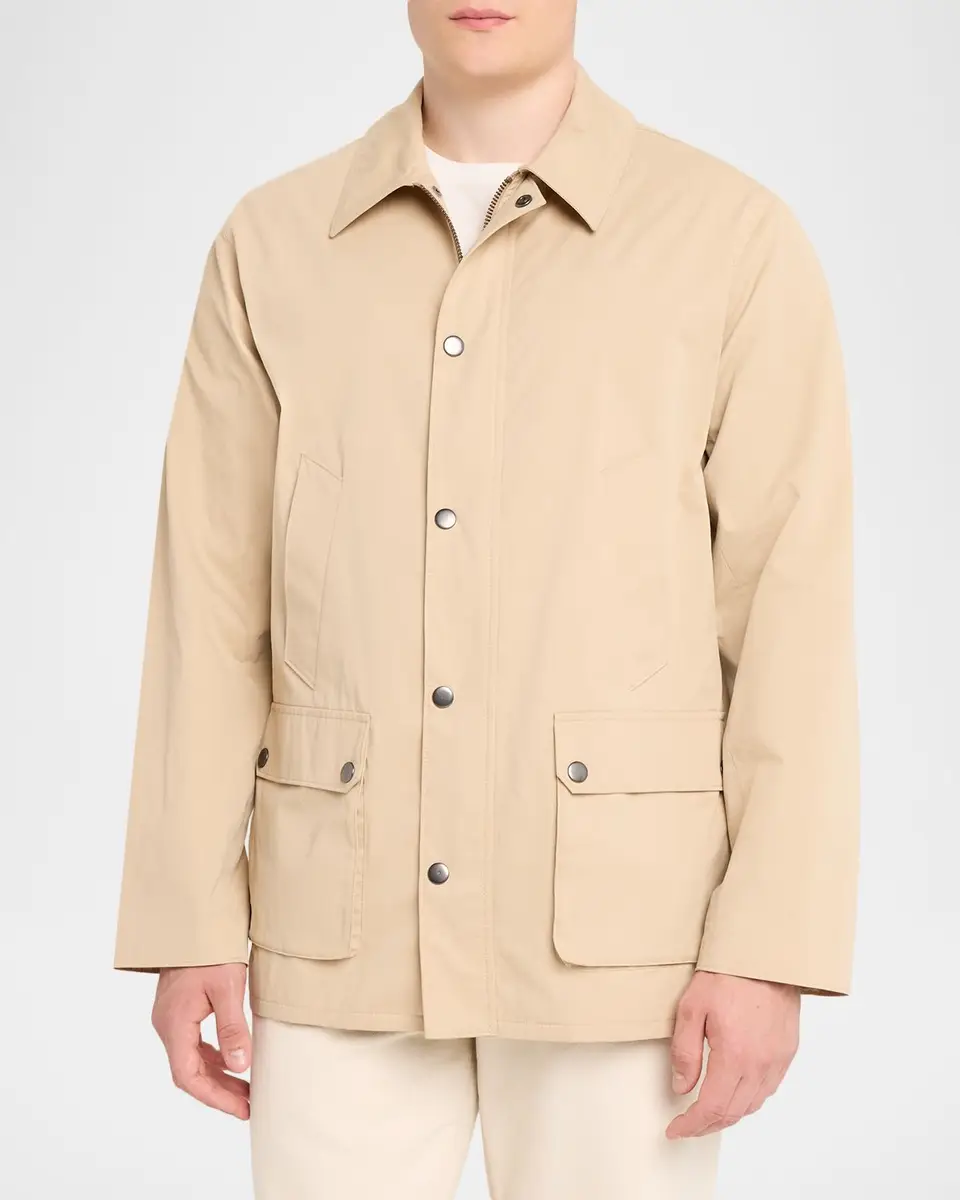 Vince Men's Lightweight Barn Jacket | Thumbnail 4 Vince Men's Lightweight Barn Jacket | Thumbnail 4