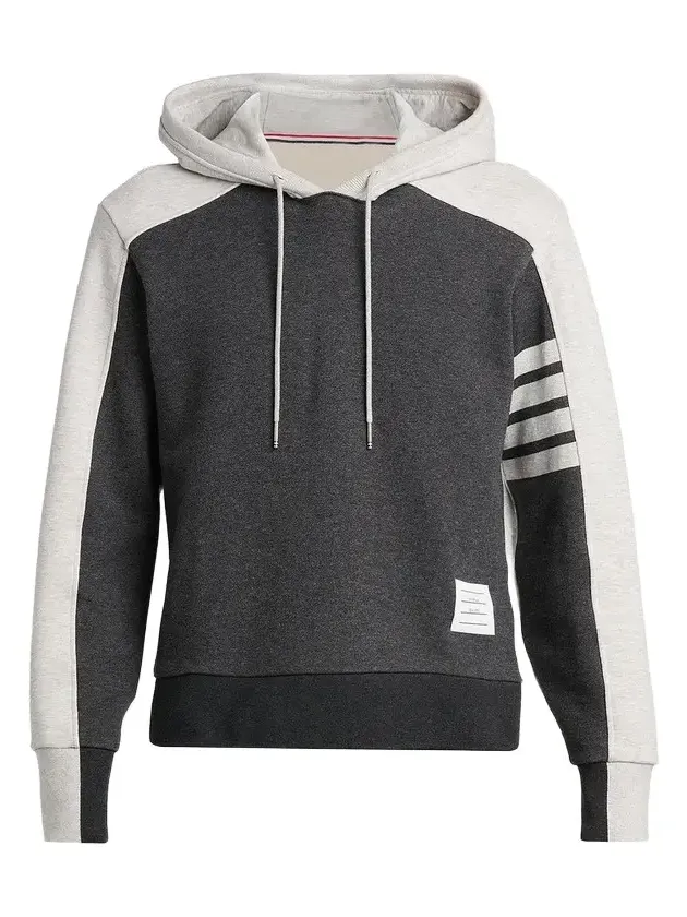 Men's Engineered 4-Bar Colorblocked Loopback Cotton Hoodie Men's Engineered 4-Bar Colorblocked Loopback Cotton Hoodie