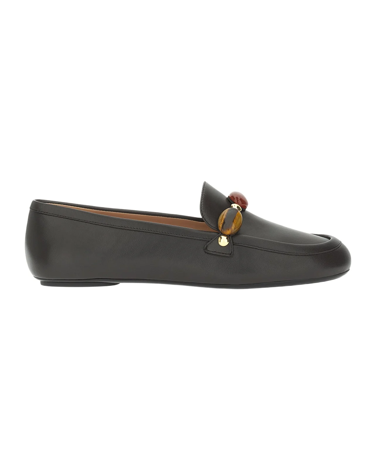 Beaded Leather Loafers Beaded Leather Loafers