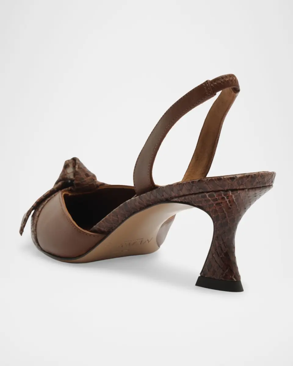 Alexandre Birman 60mm Clarita Suede Slingback Pumps | Thumbnail 3