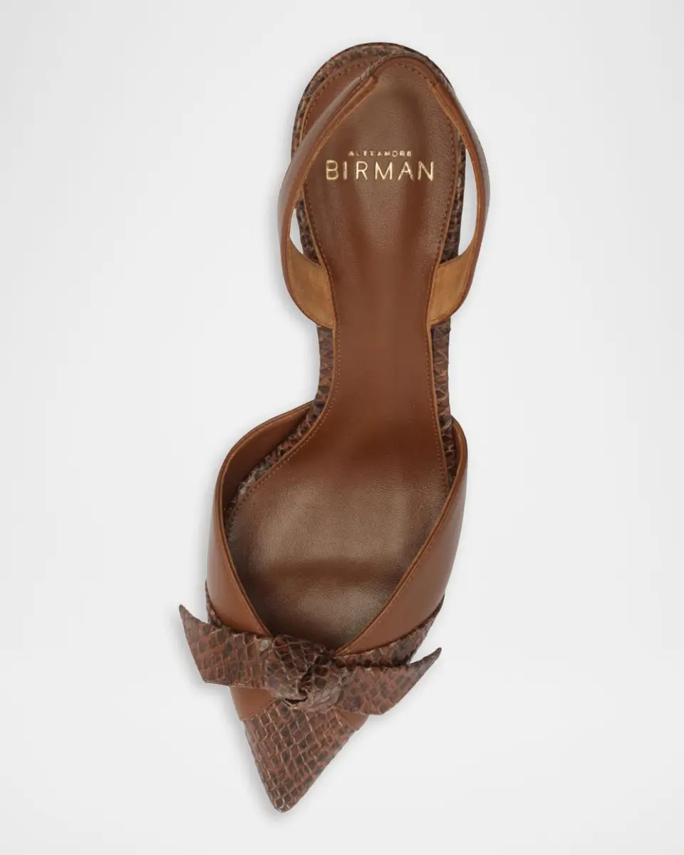 Alexandre Birman 60mm Clarita Suede Slingback Pumps | Thumbnail 5