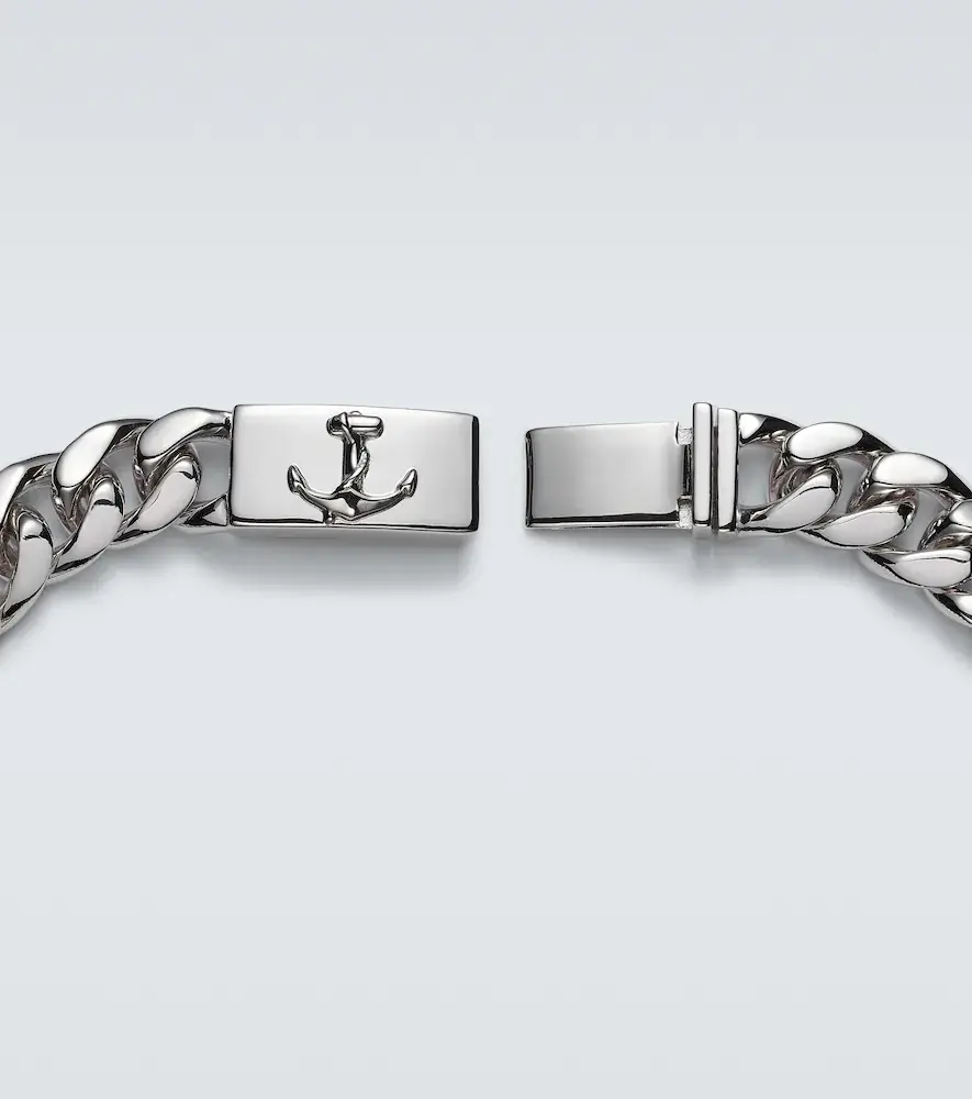 Mateo Anchor Lock sterling silver chain bracelet | Thumbnail 2