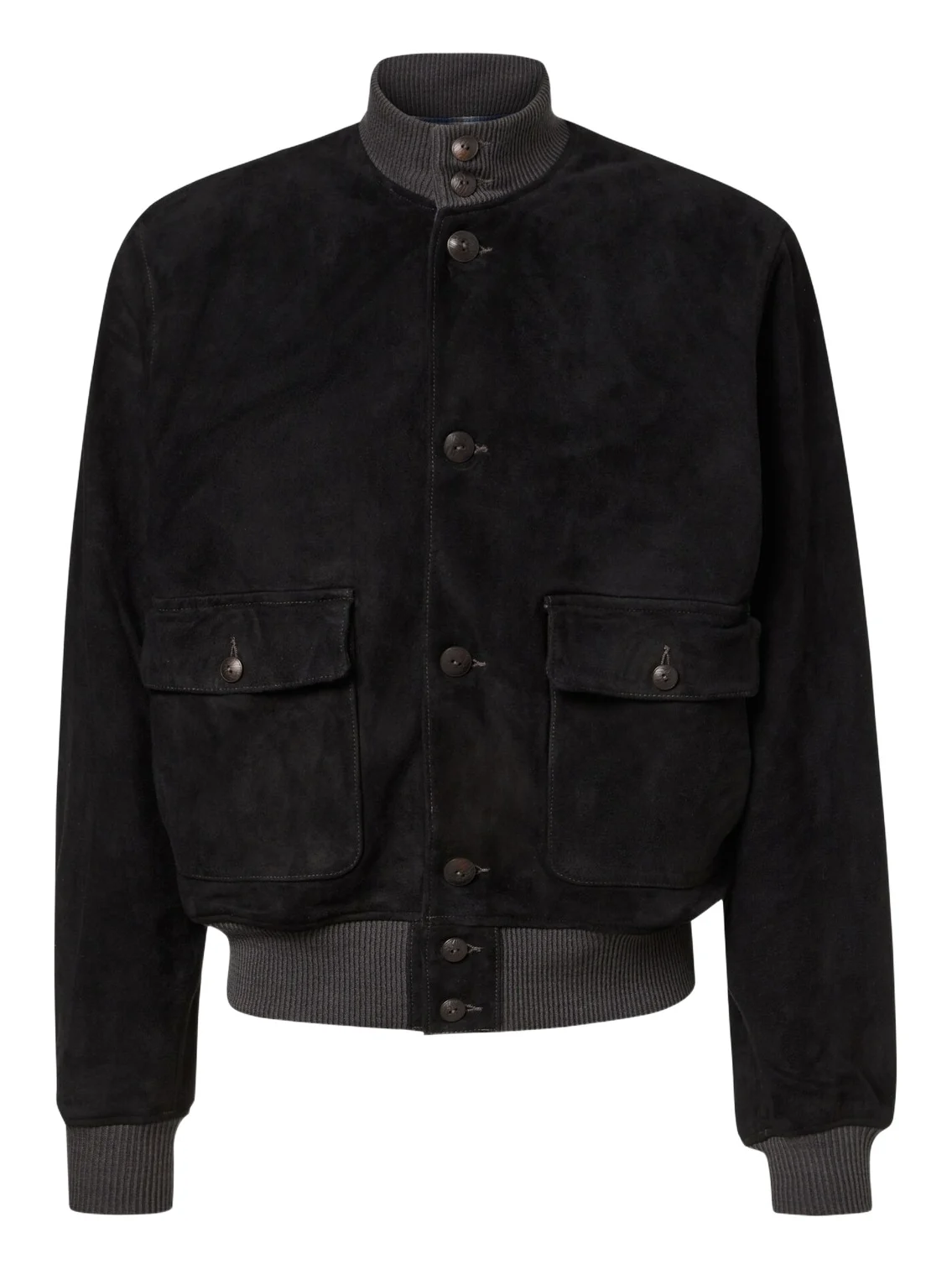 RRL Mason suede bomber jacket