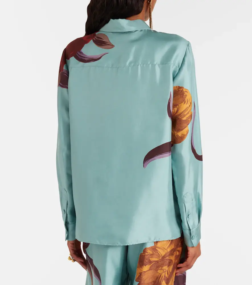 La DoubleJ Boy floral silk shirt | Thumbnail 2 La DoubleJ Boy floral silk shirt | Thumbnail 2