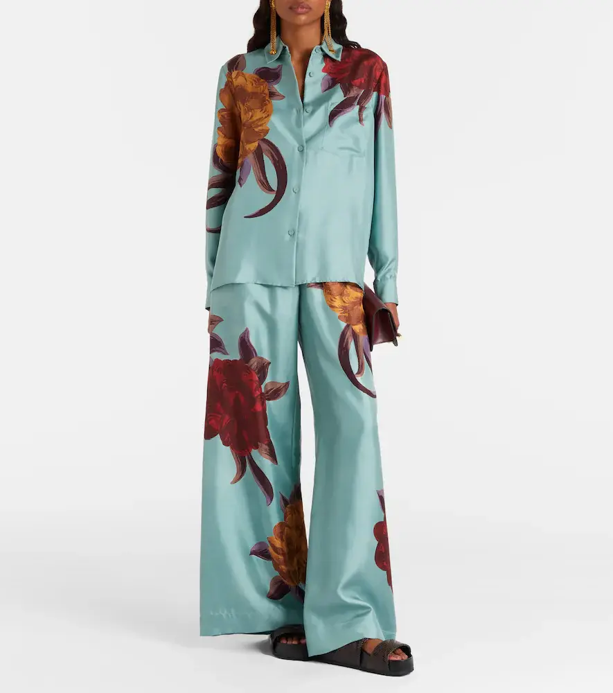 La DoubleJ Boy floral silk shirt | Thumbnail 4 La DoubleJ Boy floral silk shirt | Thumbnail 4