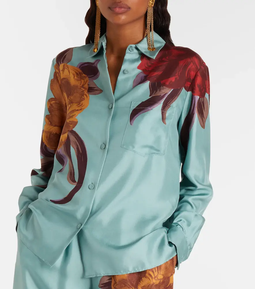 La DoubleJ Boy floral silk shirt | Thumbnail 5 La DoubleJ Boy floral silk shirt | Thumbnail 5
