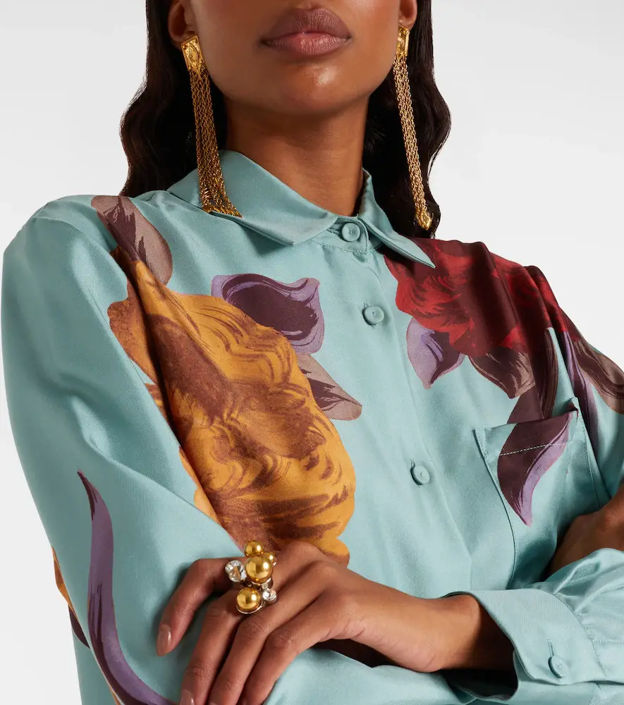 La DoubleJ Boy floral silk shirt | Thumbnail 6 La DoubleJ Boy floral silk shirt | Thumbnail 6