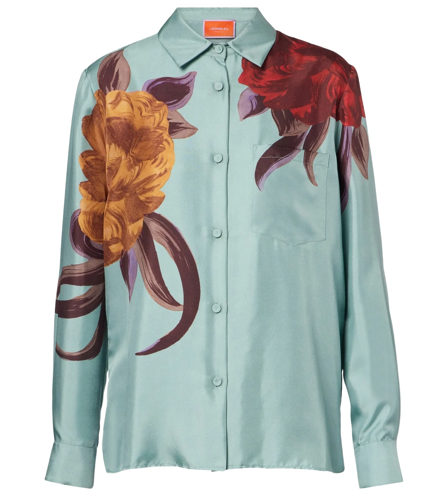 Boy floral silk shirt Boy floral silk shirt