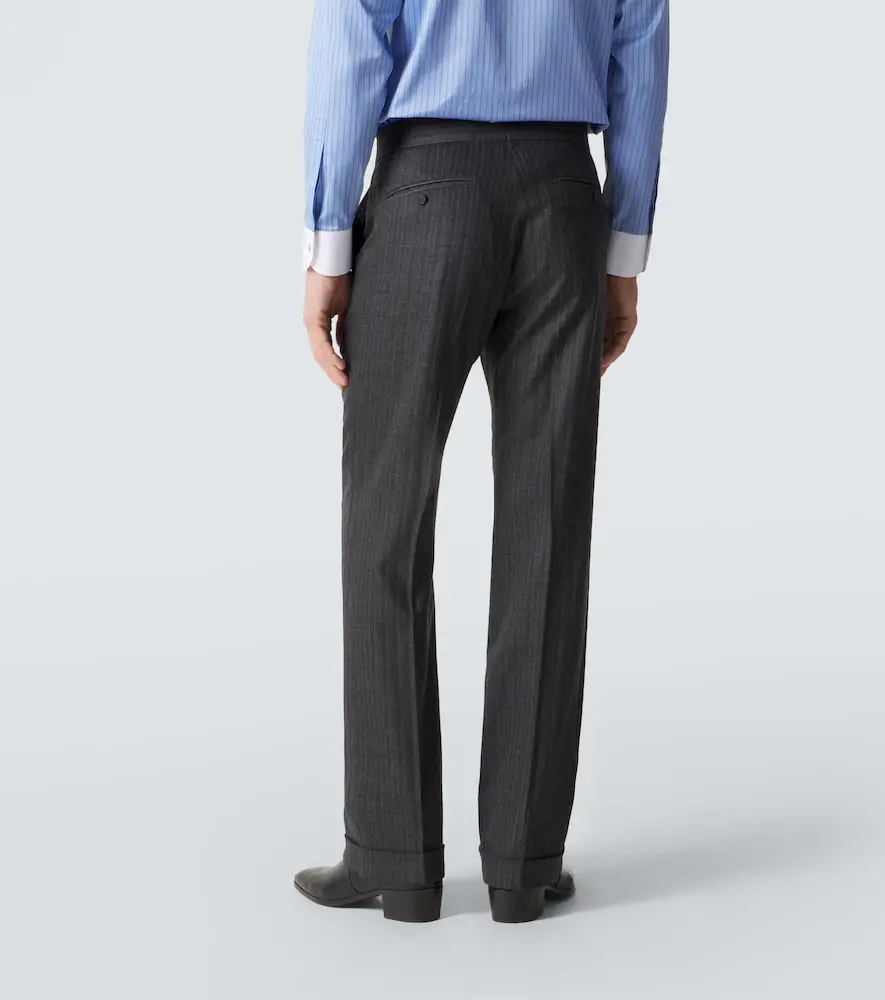 Tom Ford Herringbone wool suit pants | Thumbnail 3 Tom Ford Herringbone wool suit pants | Thumbnail 3