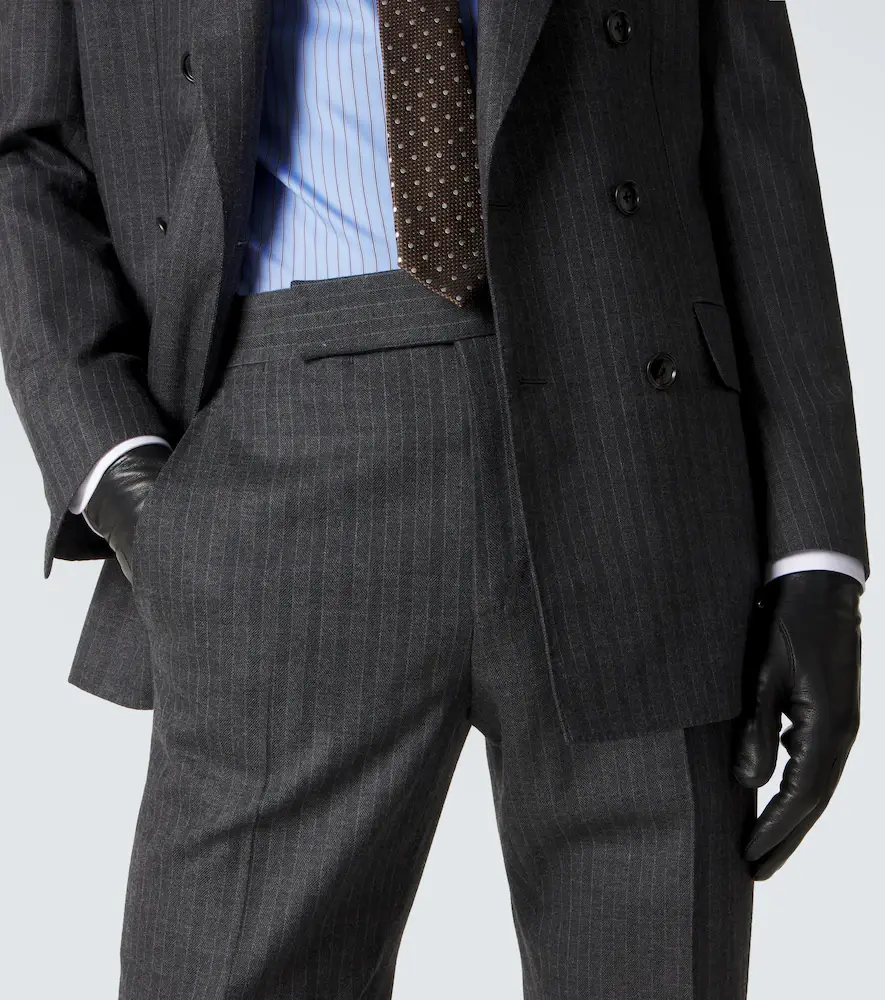 Tom Ford Herringbone wool suit pants | Thumbnail 4 Tom Ford Herringbone wool suit pants | Thumbnail 4