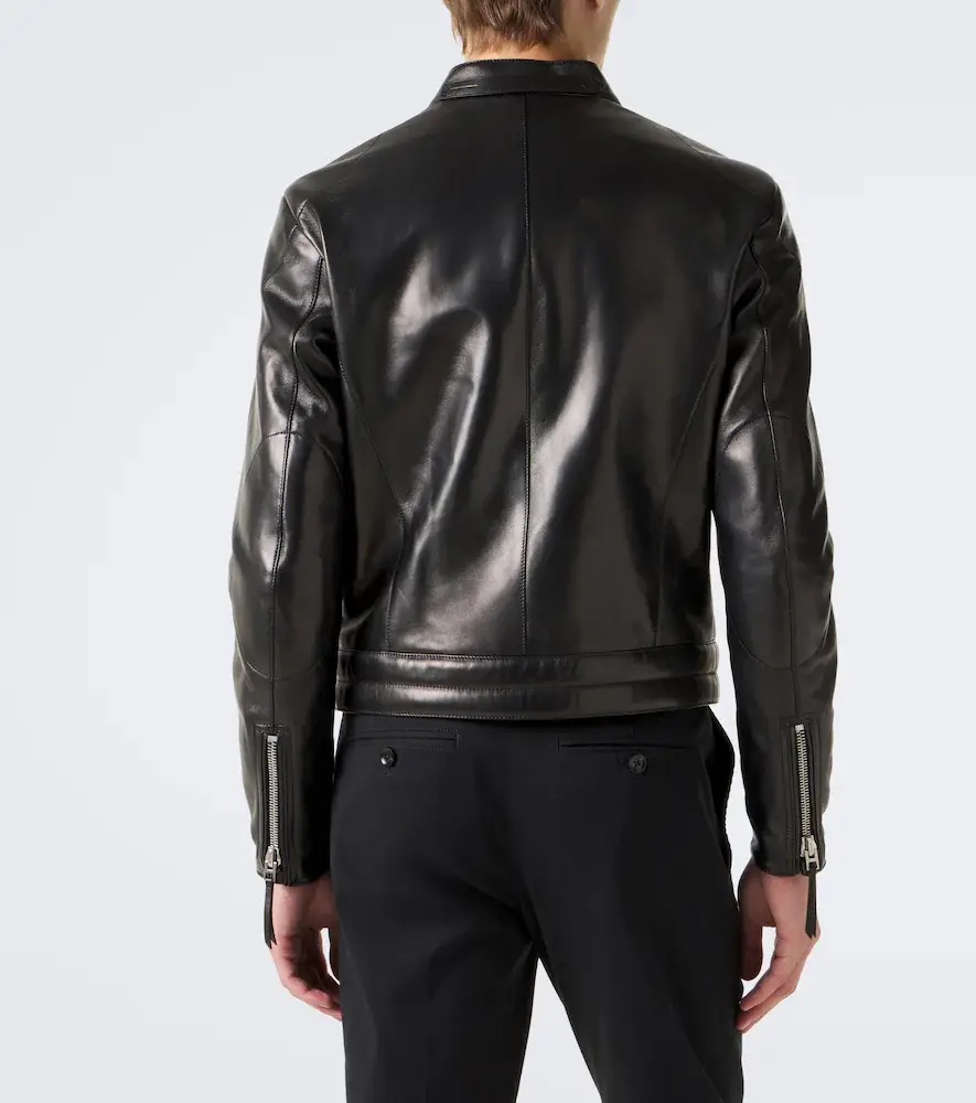 Tom Ford Leather biker jacket | Thumbnail 4