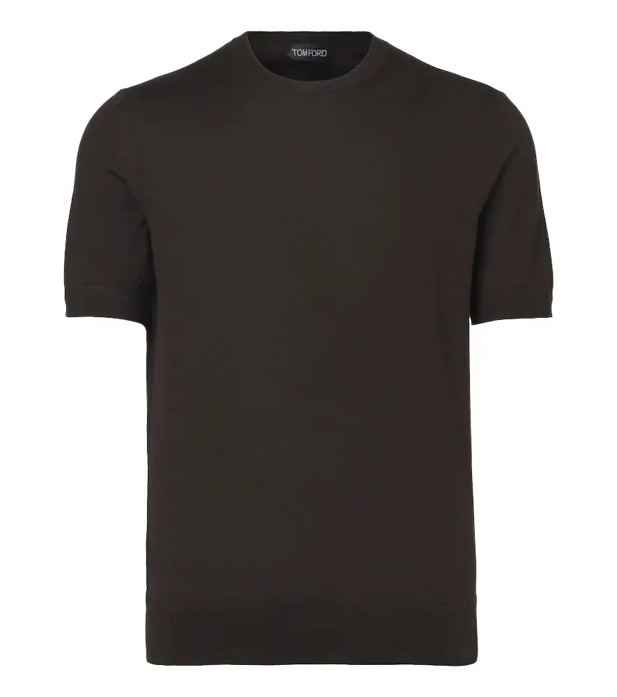 Tom Ford Cashmere and silk T-shirt | Image 1 Tom Ford Cashmere and silk T-shirt | Image 1
