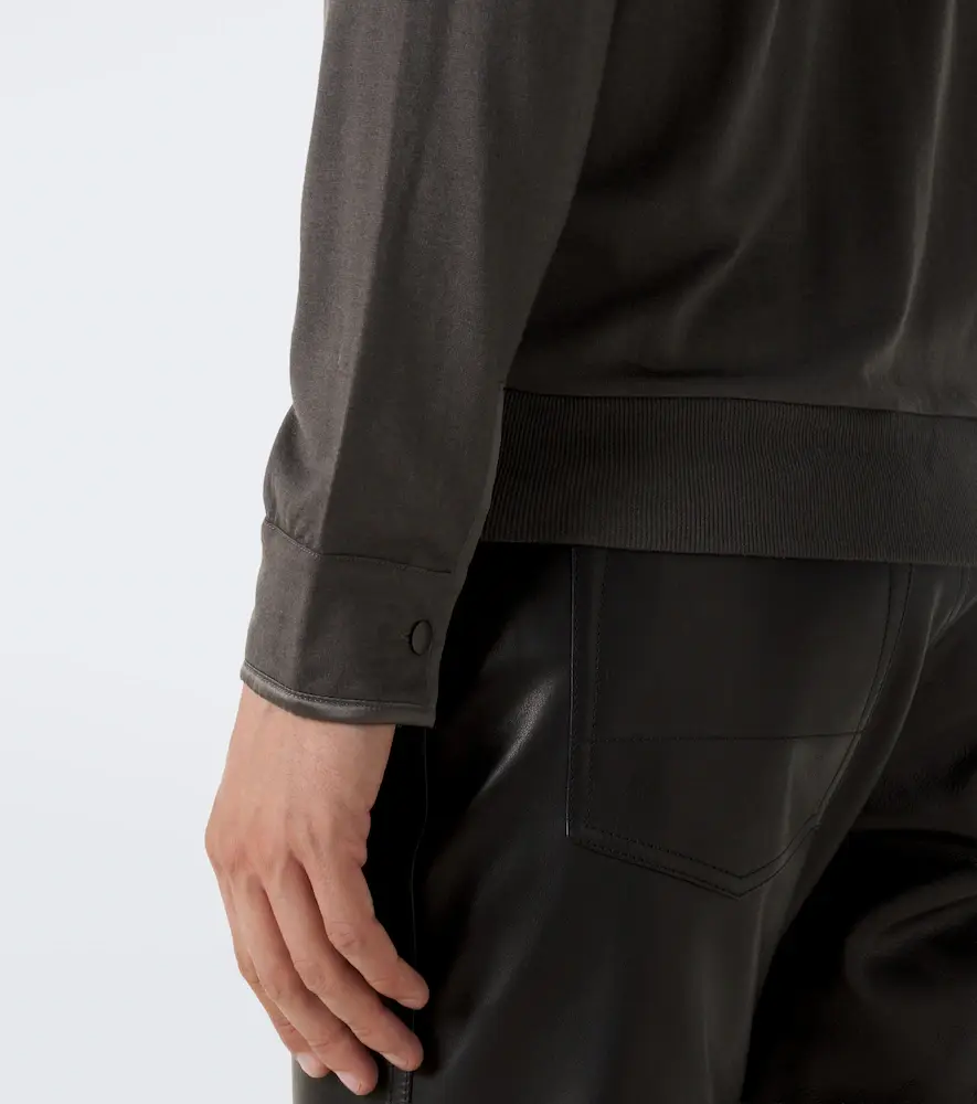 Tom Ford Wool, cashmere, and silk Henley shirt | Thumbnail 6