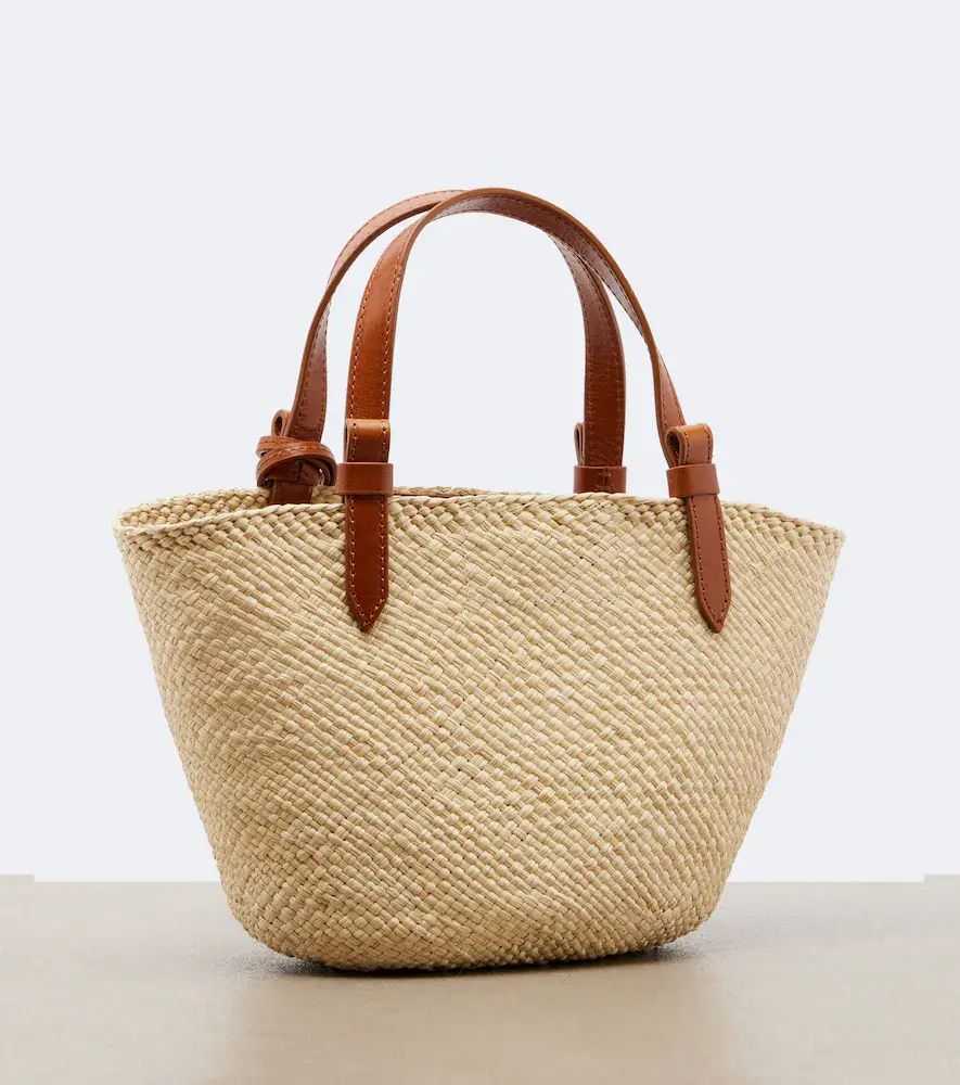 Aquazzura Tropical Mini raffia top-handle bag | Thumbnail 4 Aquazzura Tropical Mini raffia top-handle bag | Thumbnail 4