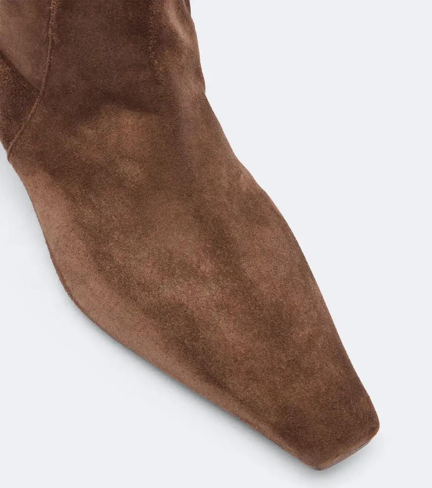 Brunello Cucinelli Monili suede knee-high boots | Thumbnail 4