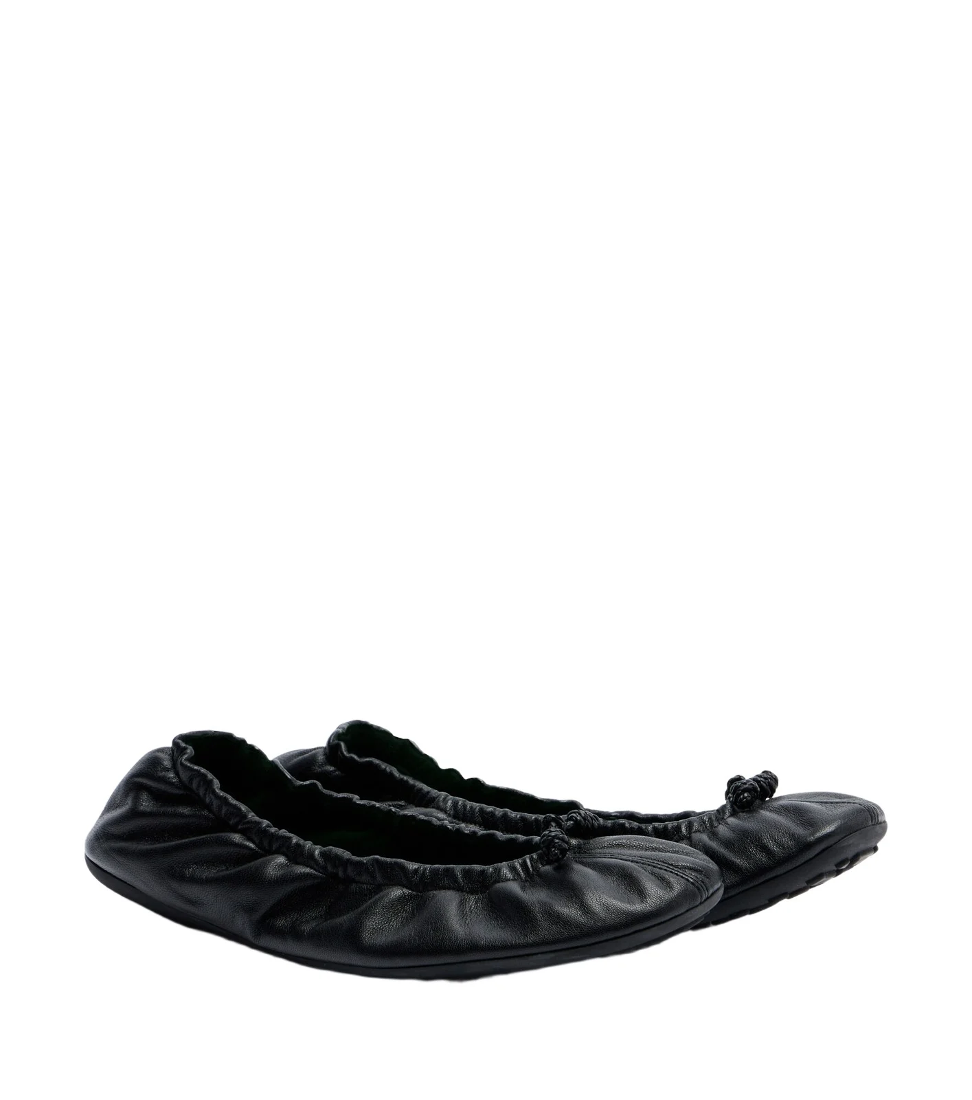 Bottega Veneta Fantasmina Knot leather ballet flats