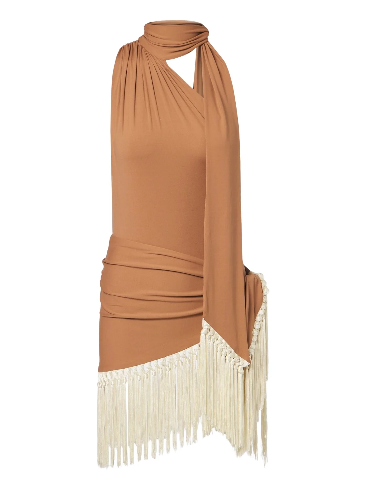 Taller Marmo Siwa scarf-detail swimsuit and beach cover-up set