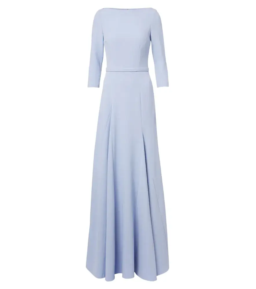Safiyaa Emilia crêpe gown | Image 1 Safiyaa Emilia crêpe gown | Image 1