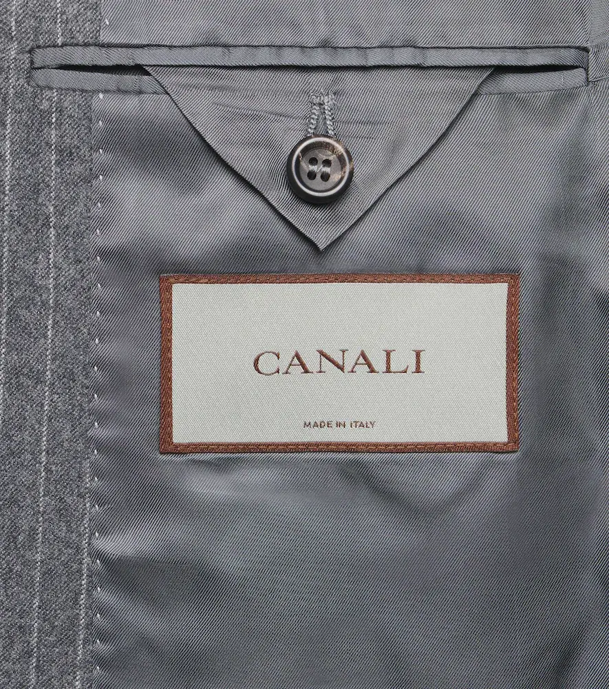 Canali Chalk stripe wool suit | Thumbnail 2 Canali Chalk stripe wool suit | Thumbnail 2