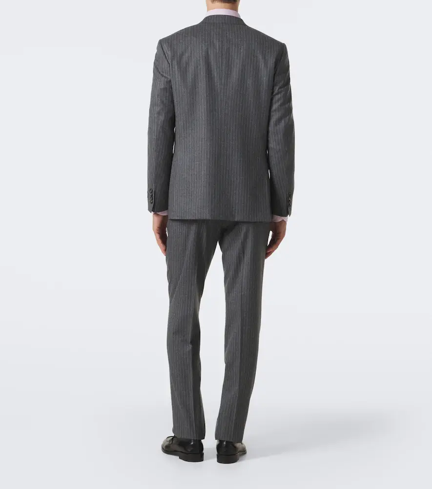 Canali Chalk stripe wool suit | Thumbnail 5 Canali Chalk stripe wool suit | Thumbnail 5
