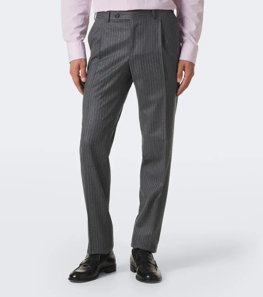 Canali Chalk stripe wool suit | Thumbnail 6 Canali Chalk stripe wool suit | Thumbnail 6