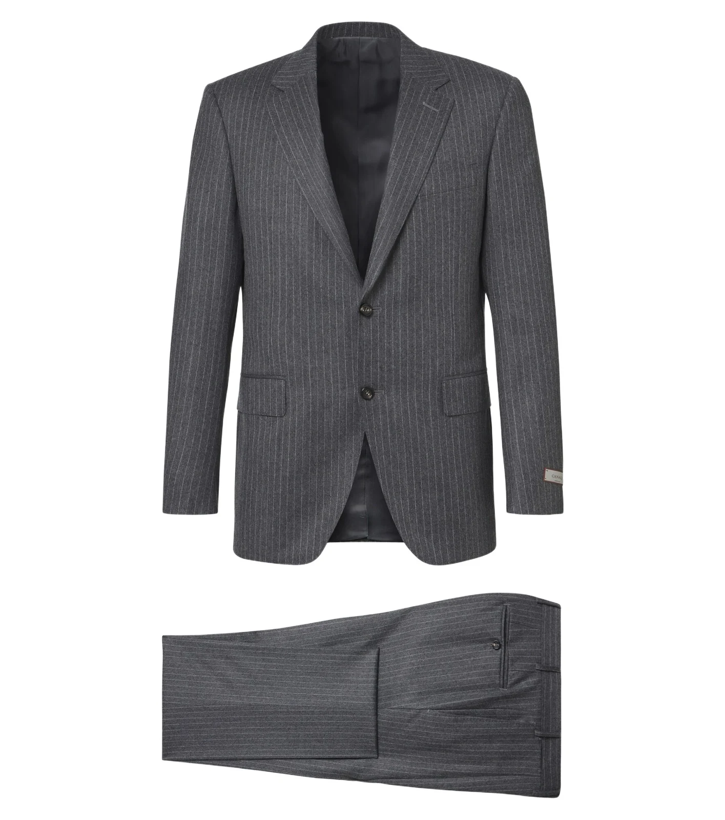 Canali Chalk stripe wool suit