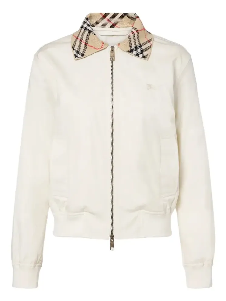 Cotton blouson jacket Cotton blouson jacket