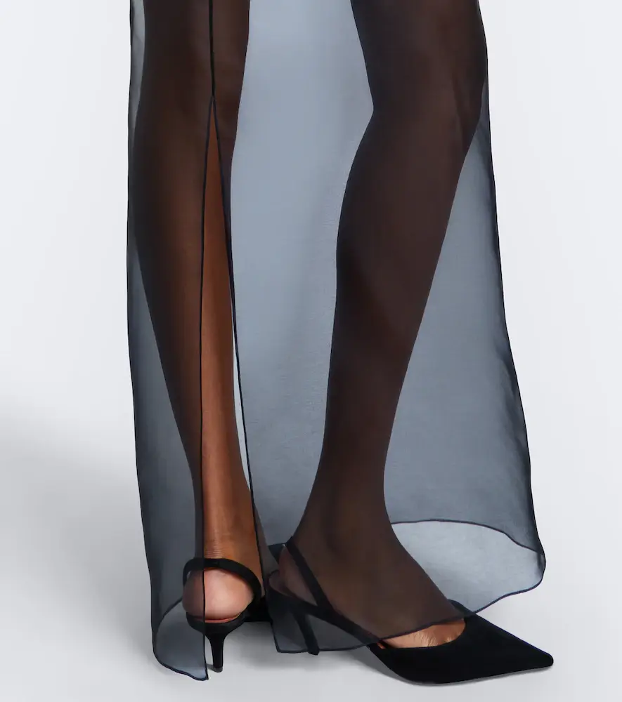 Carolina Herrera Silk faille and organza bustier gown | Thumbnail 5 Carolina Herrera Silk faille and organza bustier gown | Thumbnail 5